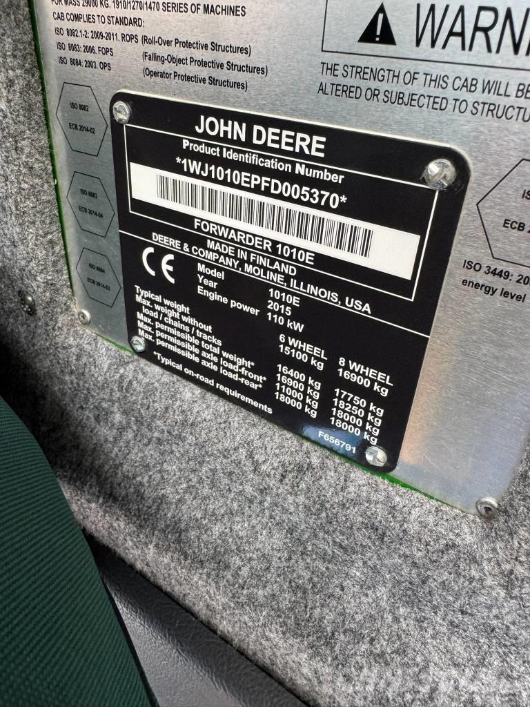 John Deere 1010 E Forwarders