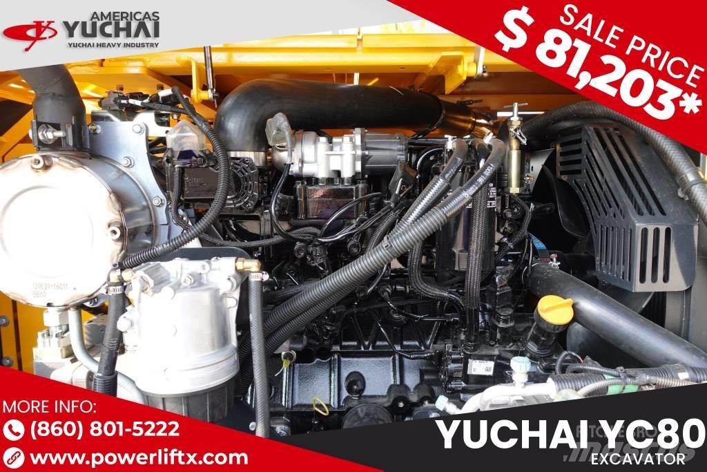 Yuchai YC80 Crawler excavators