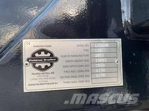 Palmse Trailer 115 Demountable semi-trailers