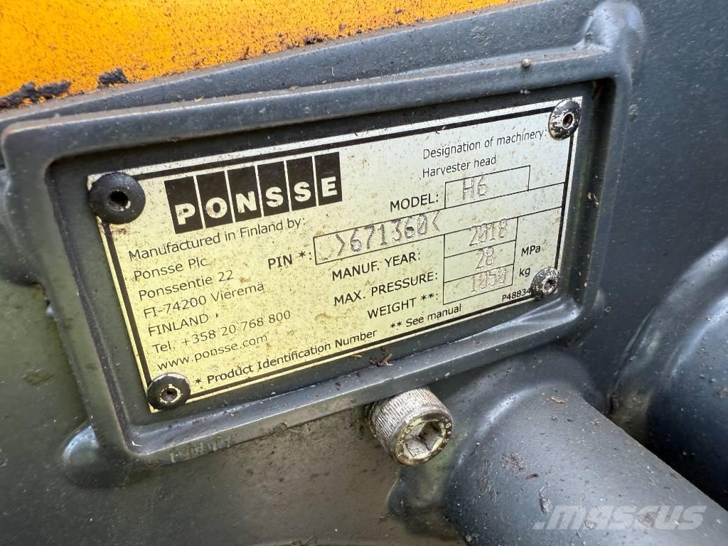 Ponsse ERGO 8W Harvesters