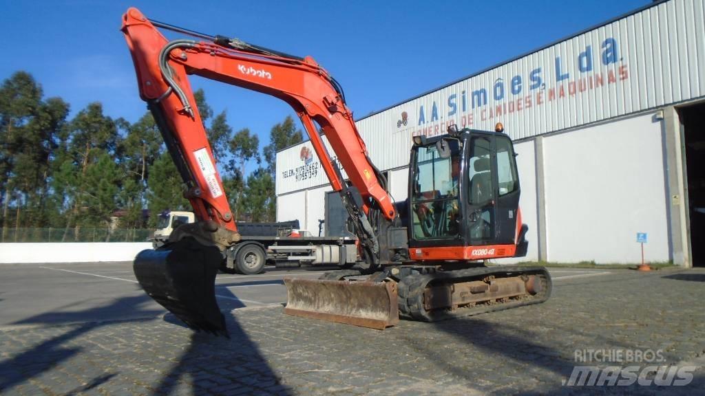 Kubota KX 080-4 Mini excavators  7t - 12t
