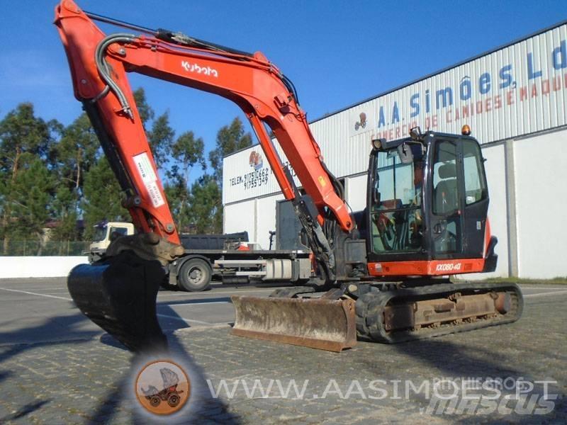 Kubota KX 080-4 Mini excavators  7t - 12t
