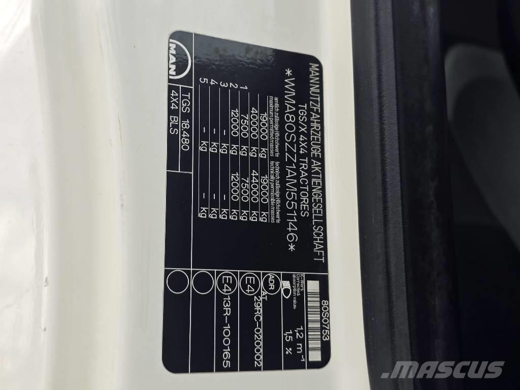 MAN 18.480 Prime Movers