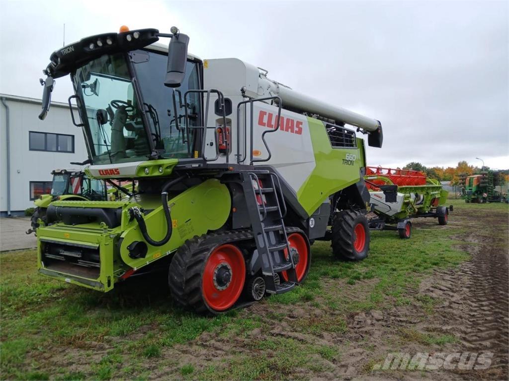 CLAAS Trion 660 TT Combine harvesters