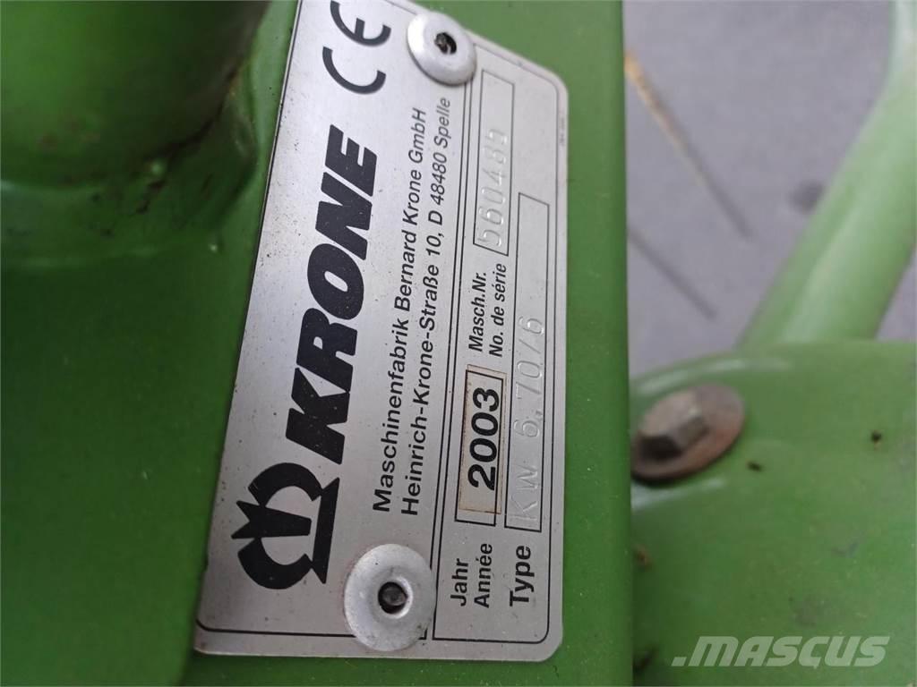 Krone KW 6.70/6 Rakes and tedders