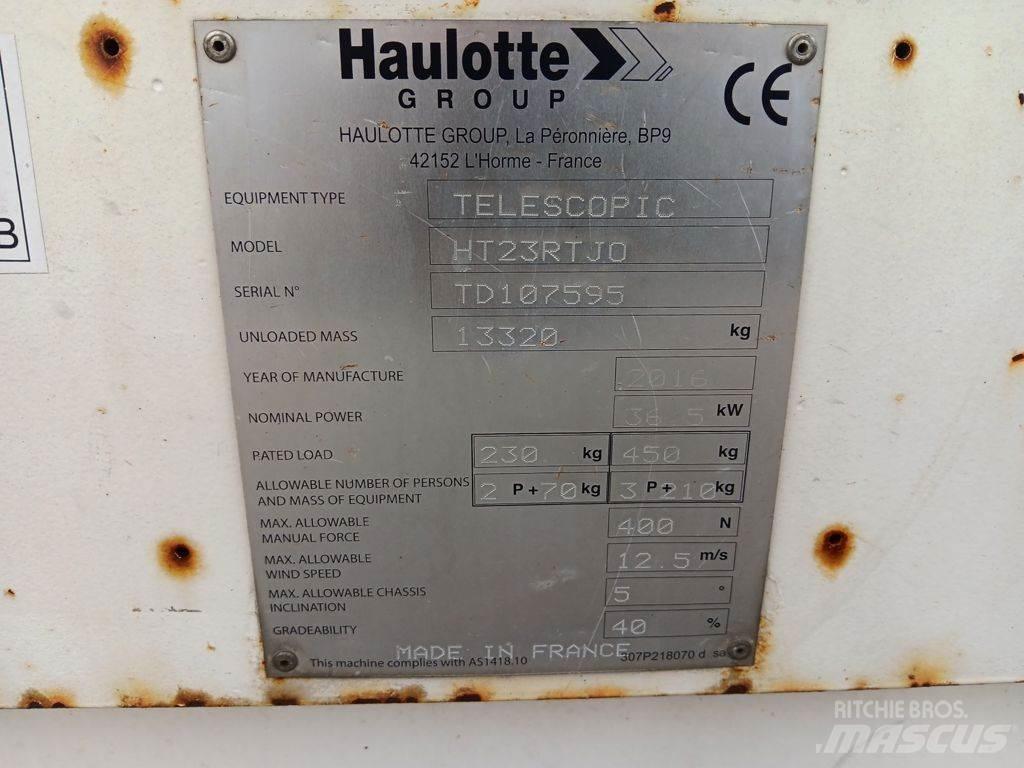 Haulotte HT23RTJO Telescopic boom lifts