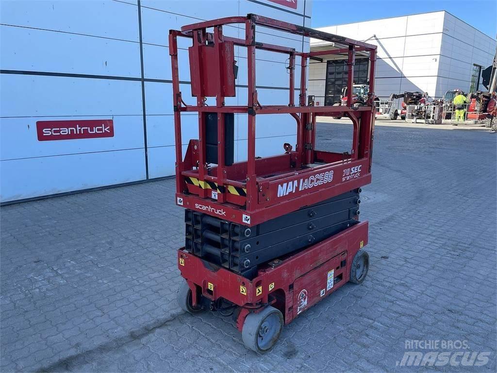Manitou 78SEC Scissor lifts