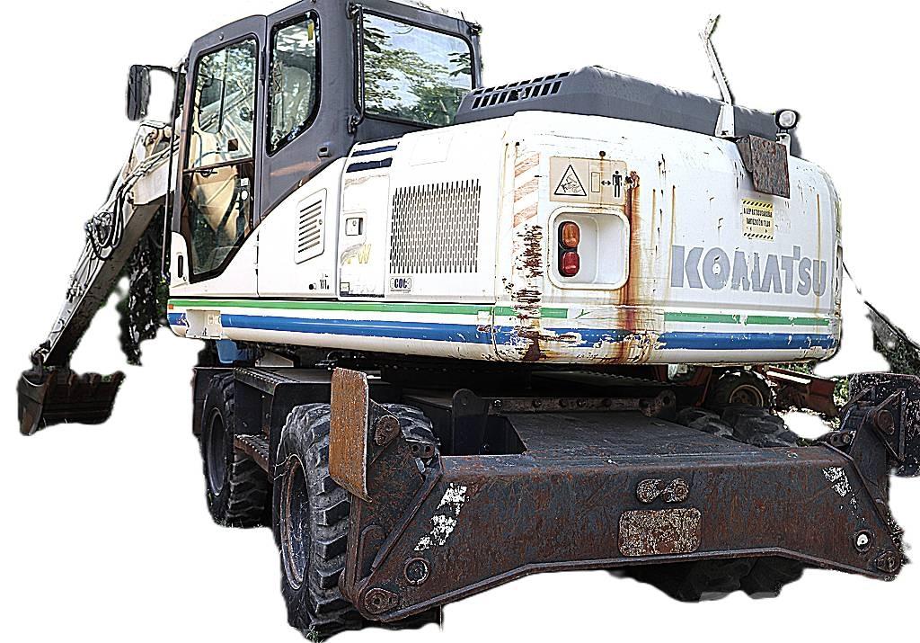 Komatsu PW 140-7 Backhoe