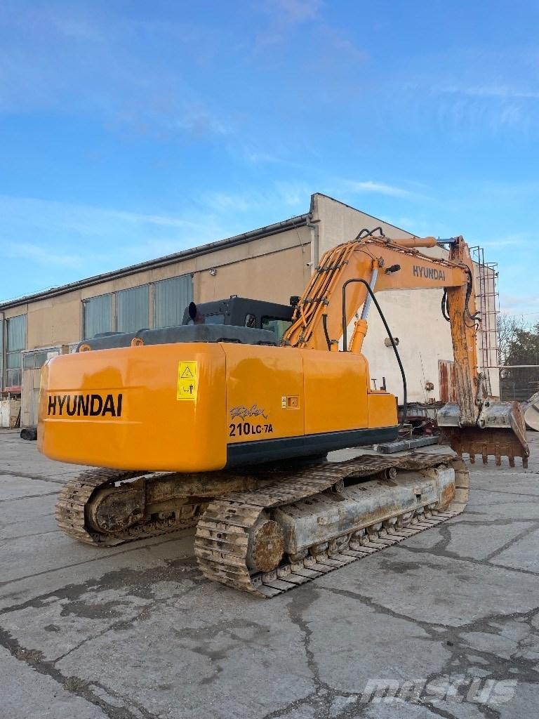 Hyundai R 210 LC 7A Crawler excavators