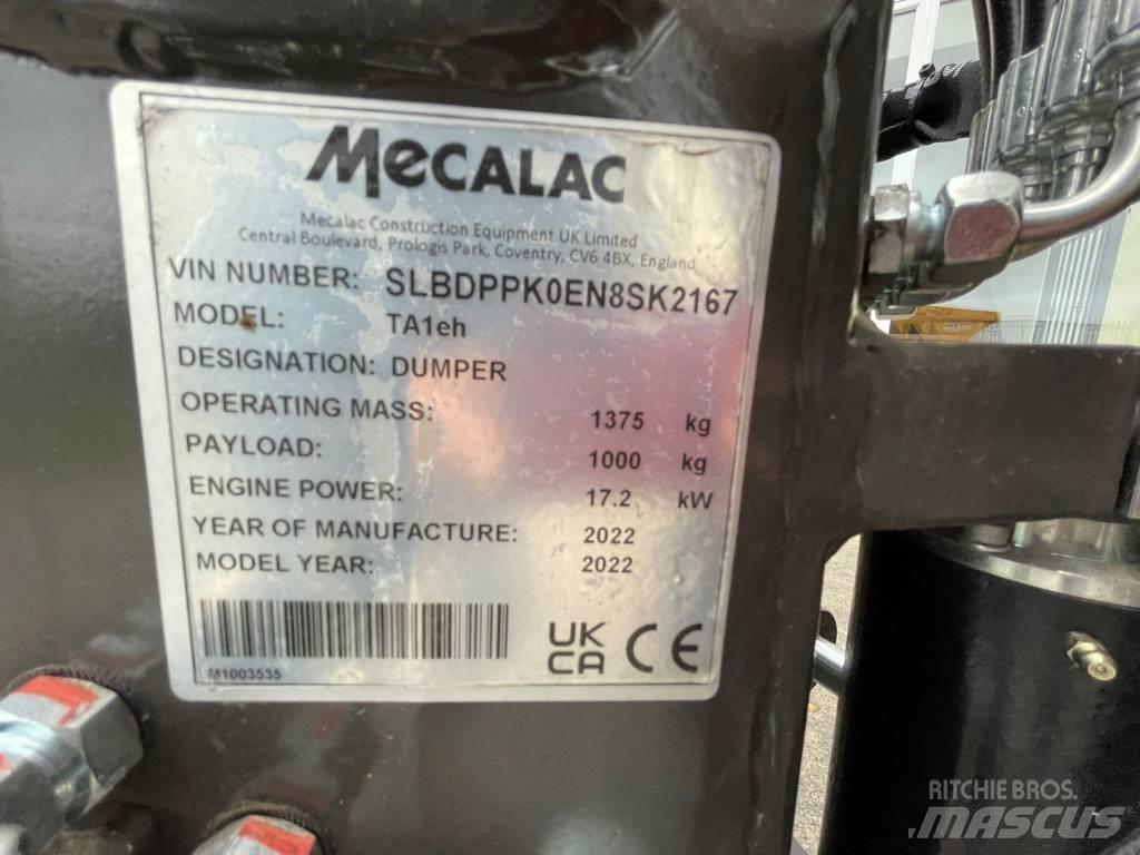 Mecalac TA1EH Site dumpers