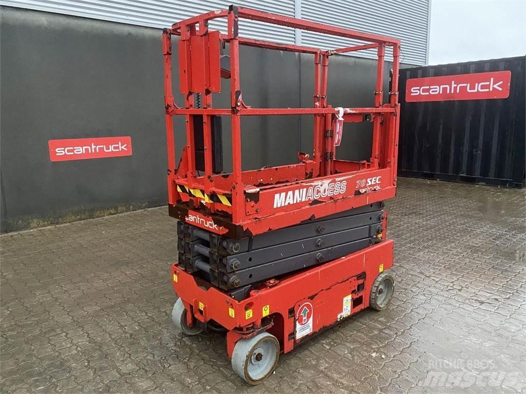 Manitou 78SEC Scissor lifts