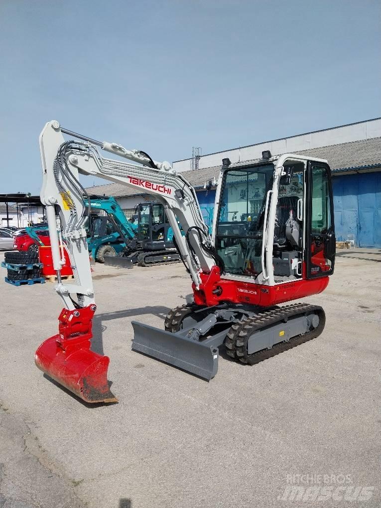 Takeuchi TB230 Mini excavators < 7t (Mini diggers)