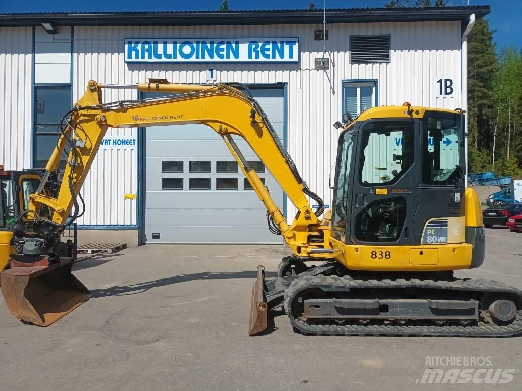 Komatsu PC 80 MR-3 Mini excavators  7t - 12t