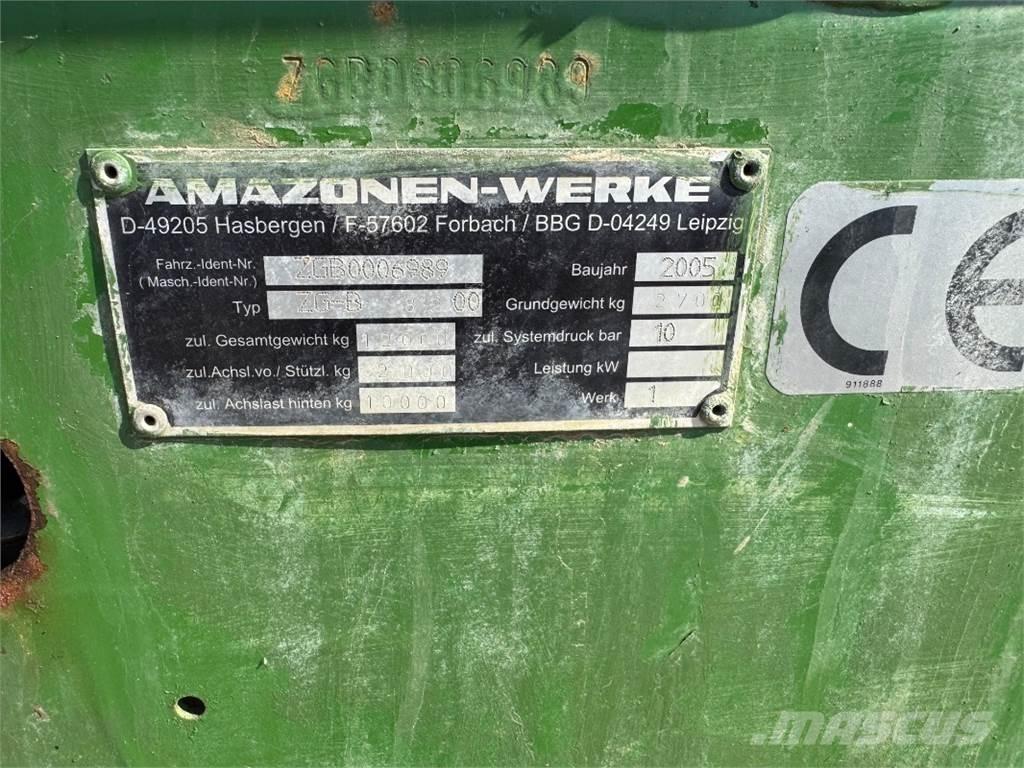 Amazone ZG-B 8200 Mineral spreaders