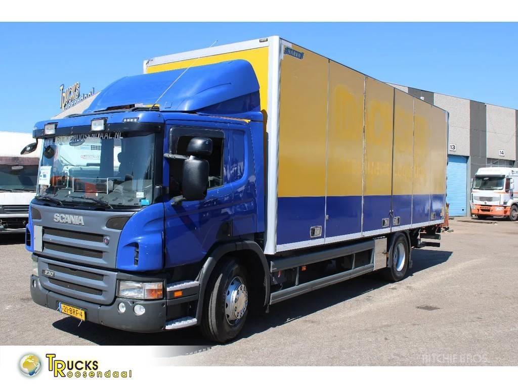 Scania P 230 + LIFT Box trucks
