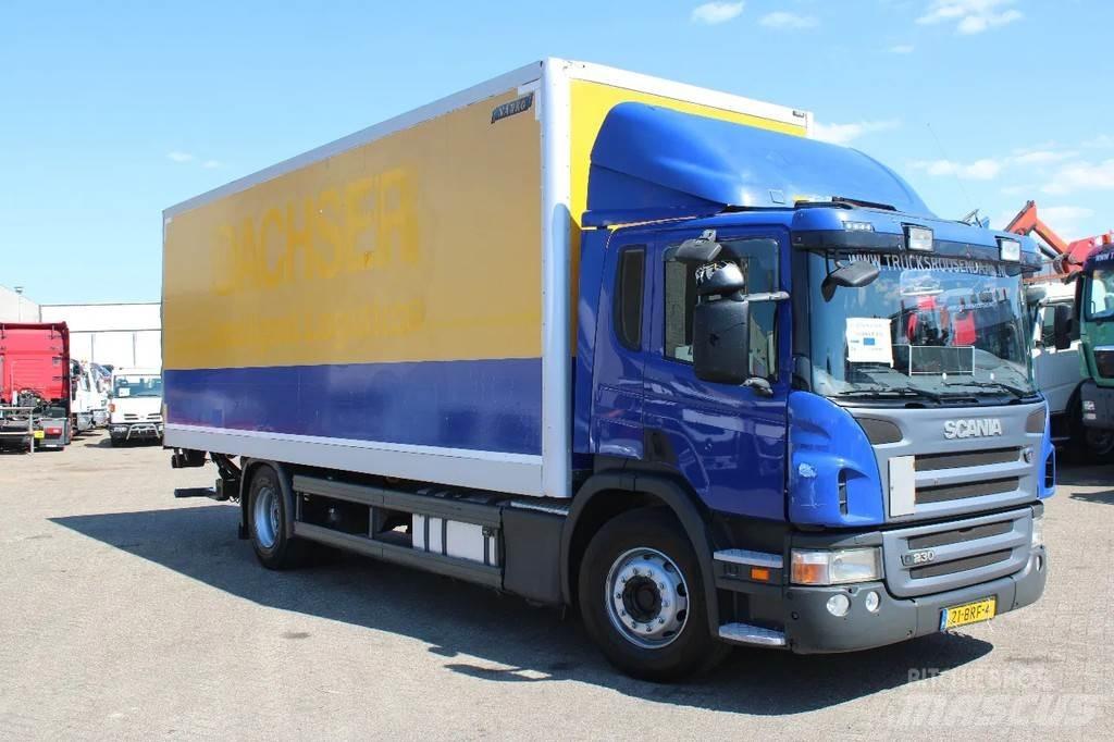 Scania P 230 + LIFT Box trucks