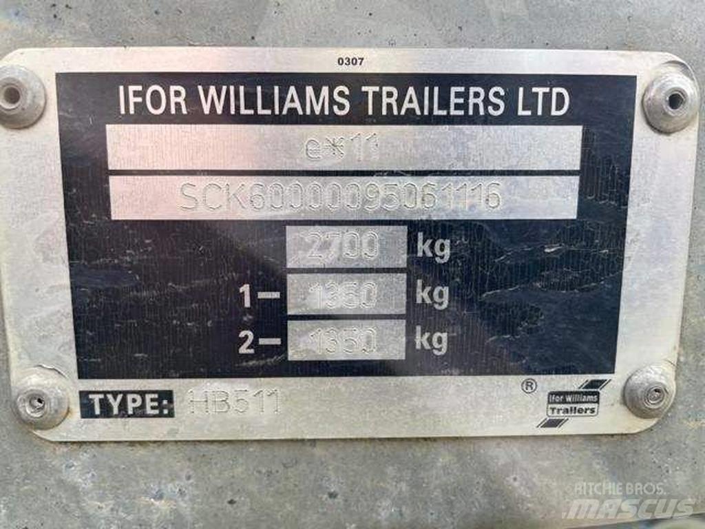 Ifor Williams HB 511 Livestock transport