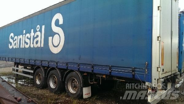 Fruehauf T36 Curtain sider semi-trailers