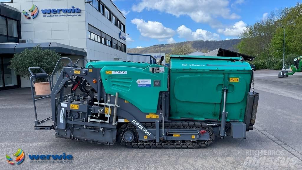 Vögele Super 800i Asphalt pavers