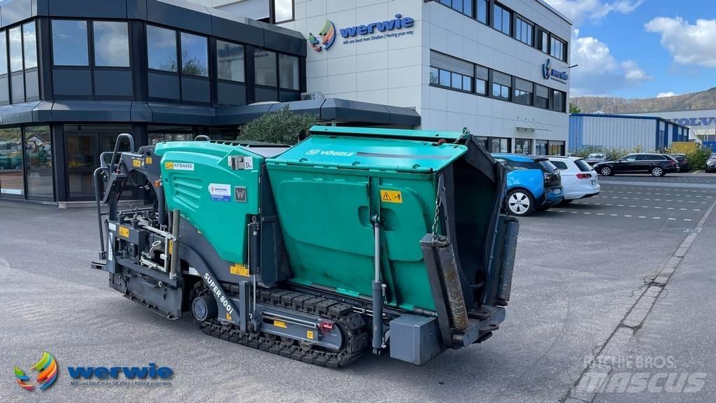 Vögele Super 800i Asphalt pavers