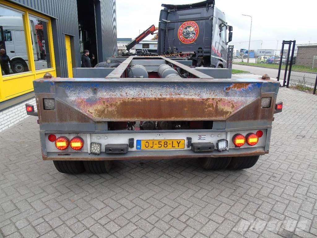  TR'AX 2 AXLE + 20FT Container semi-trailers