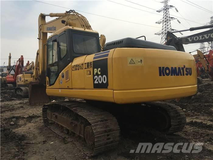 Komatsu PC 200-7 Crawler excavators