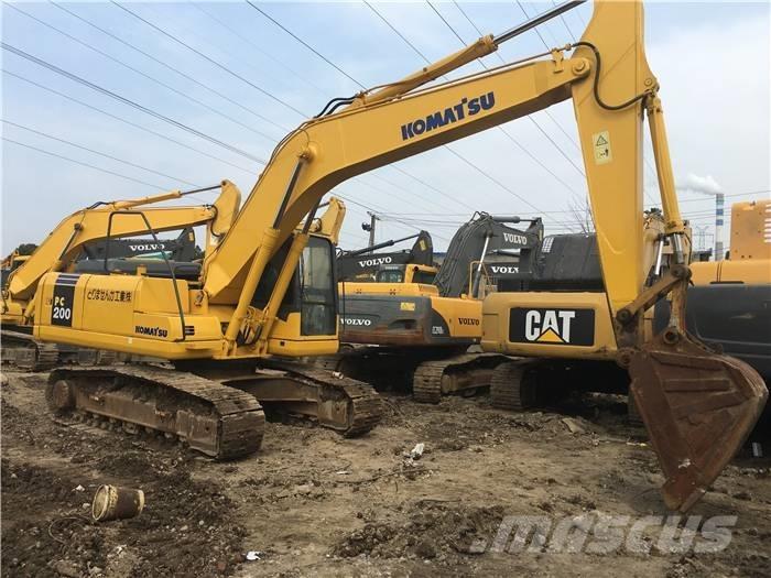 Komatsu PC 200-7 Crawler excavators