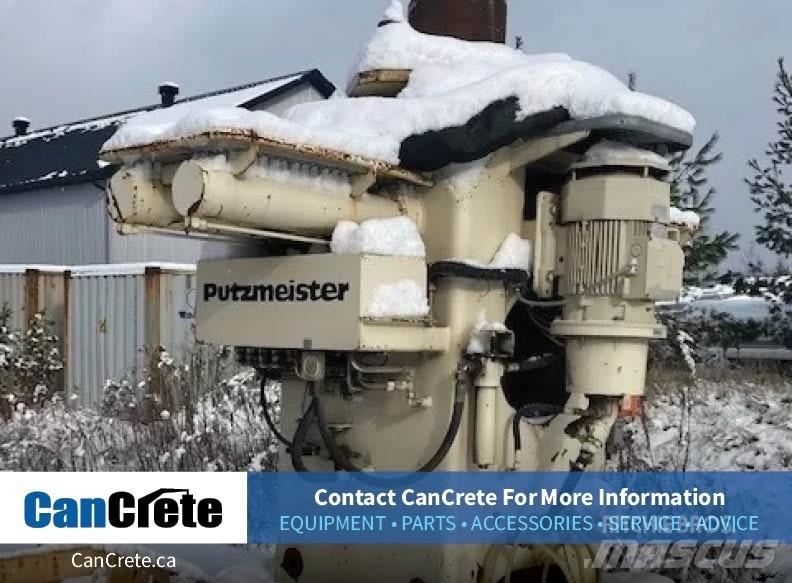 Putzmeister Pedestal Concrete pumps