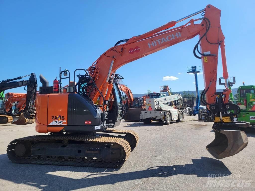 Hitachi ZX 135 US-6 Crawler excavators