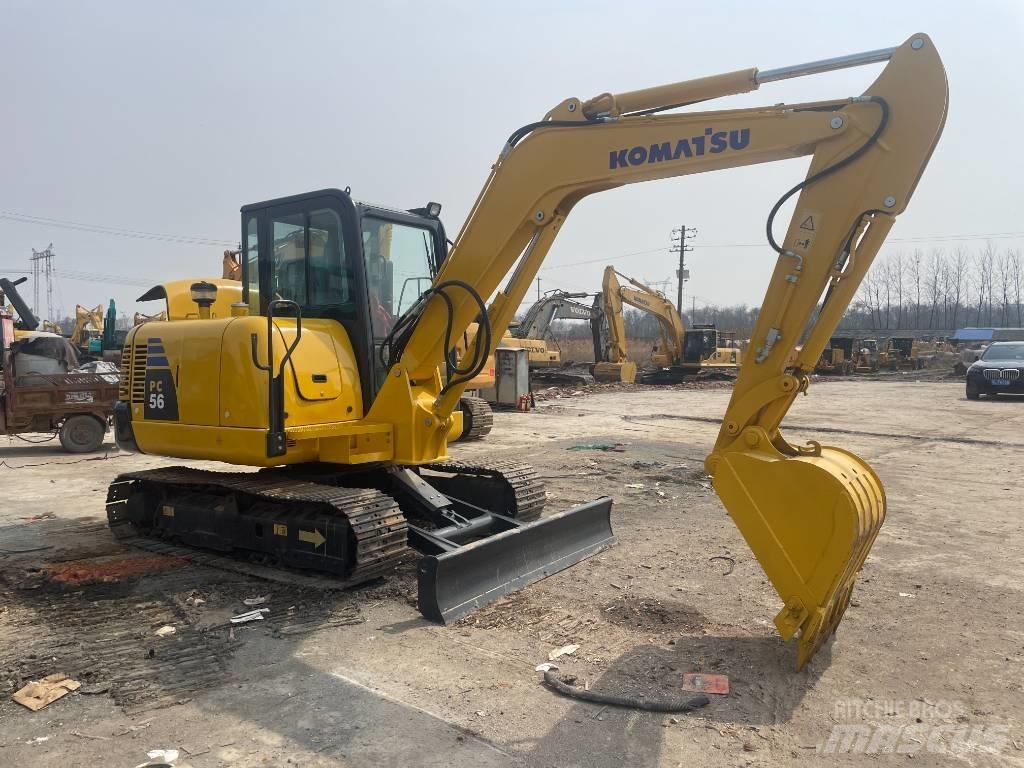 Komatsu PC56 Mini excavators < 7t (Mini diggers)