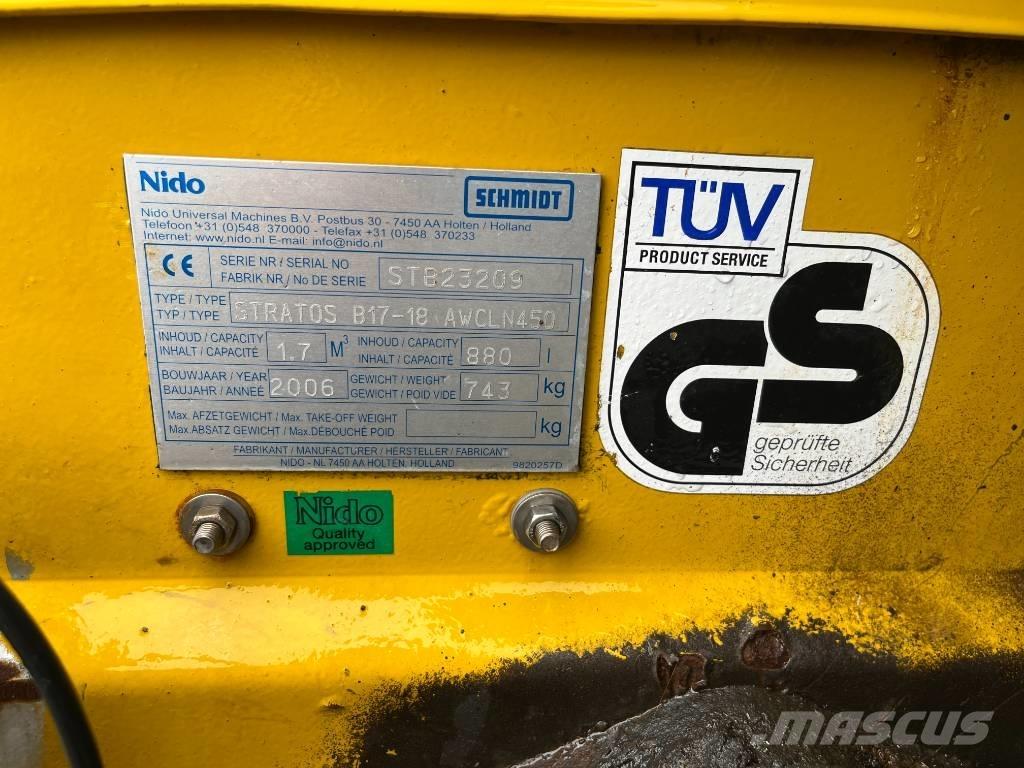 Nido Stratos Sand and salt spreaders