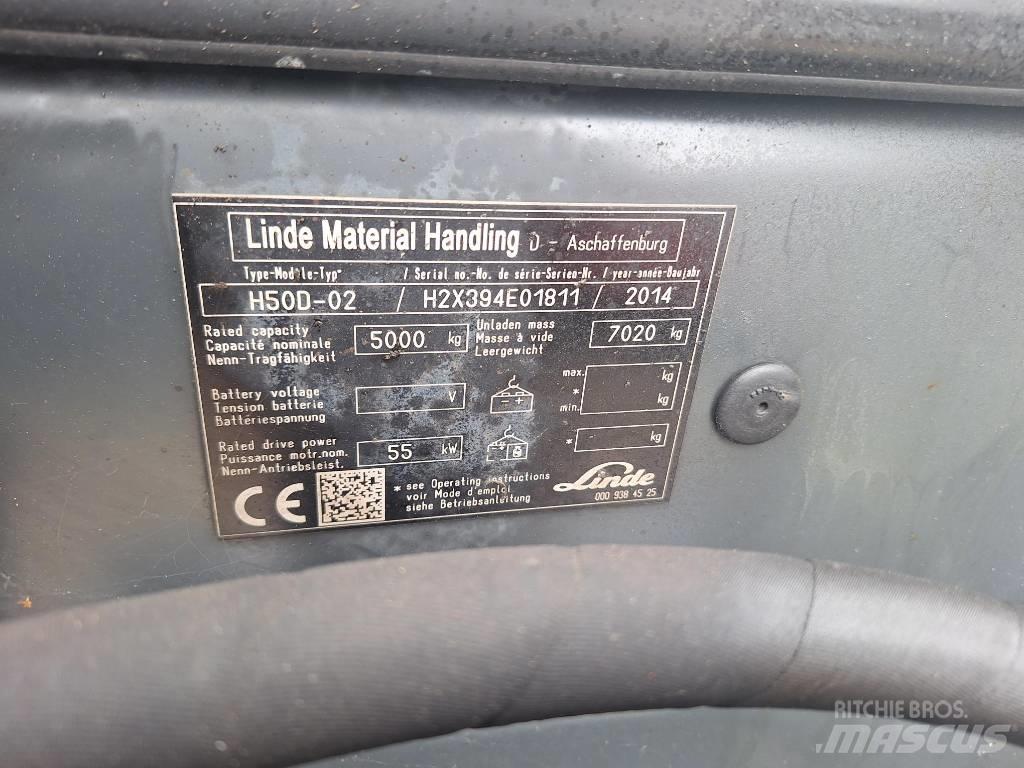 Linde H 50 D Diesel trucks