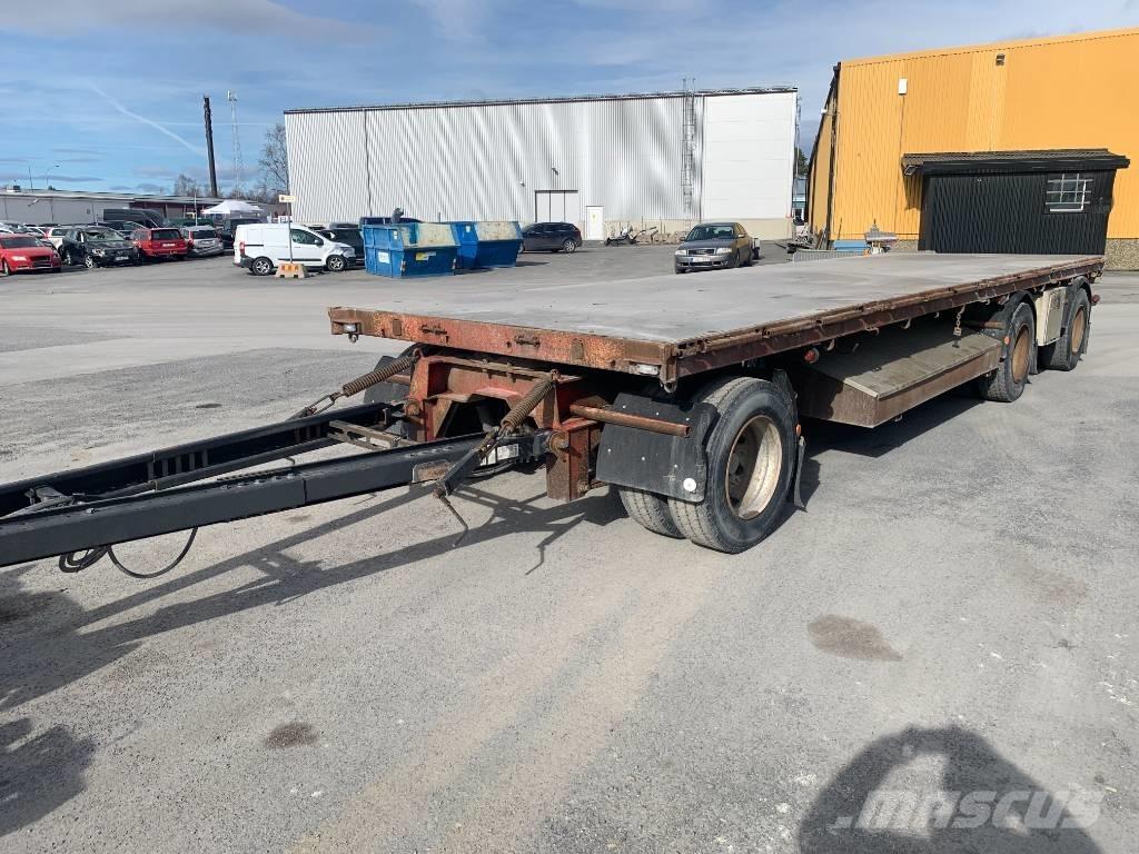 ORY 3 axlad flakvagn Flatbed/Dropside trailers