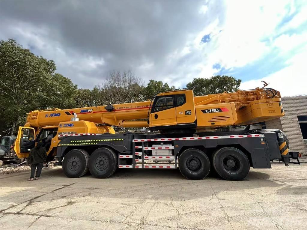 XCMG XCT 80 All terrain cranes