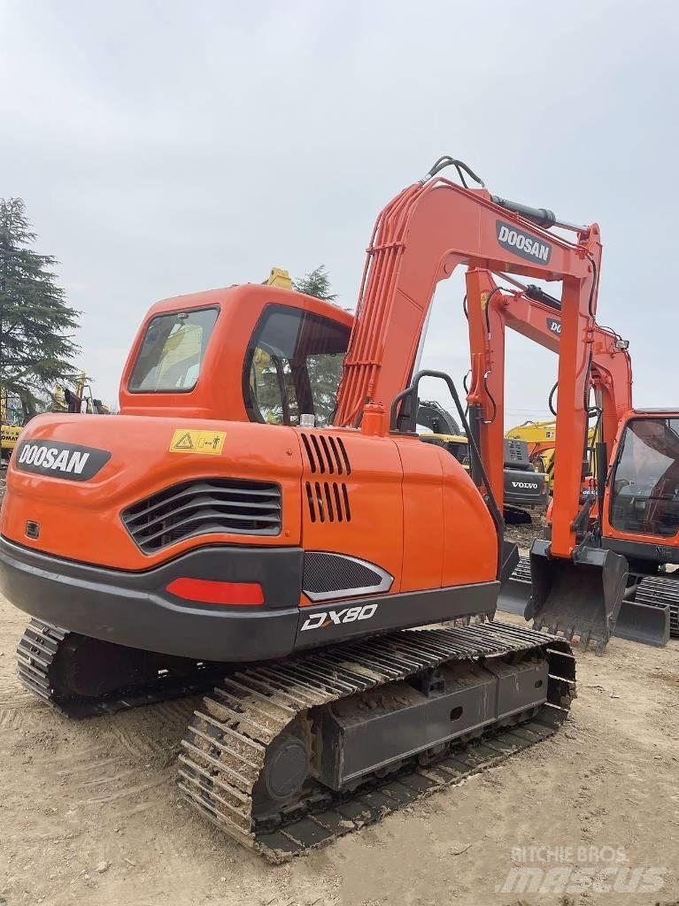 Doosan DX80 Mini excavators  7t - 12t