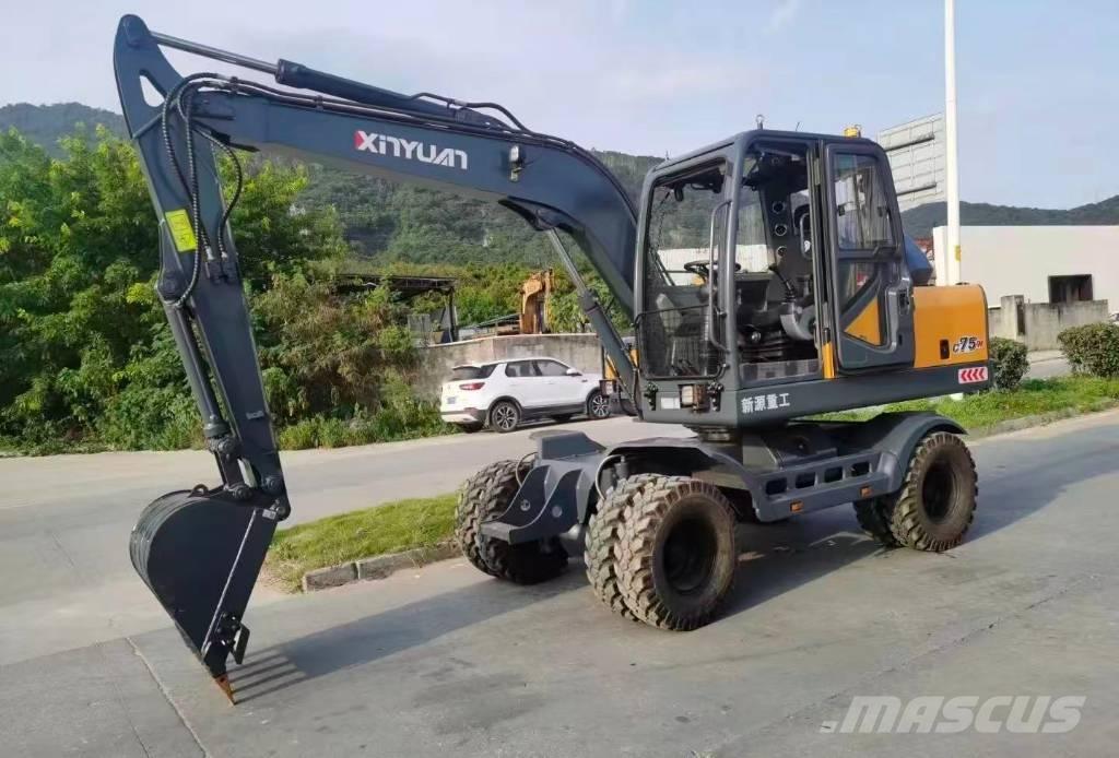  新源 75 Wheeled excavators
