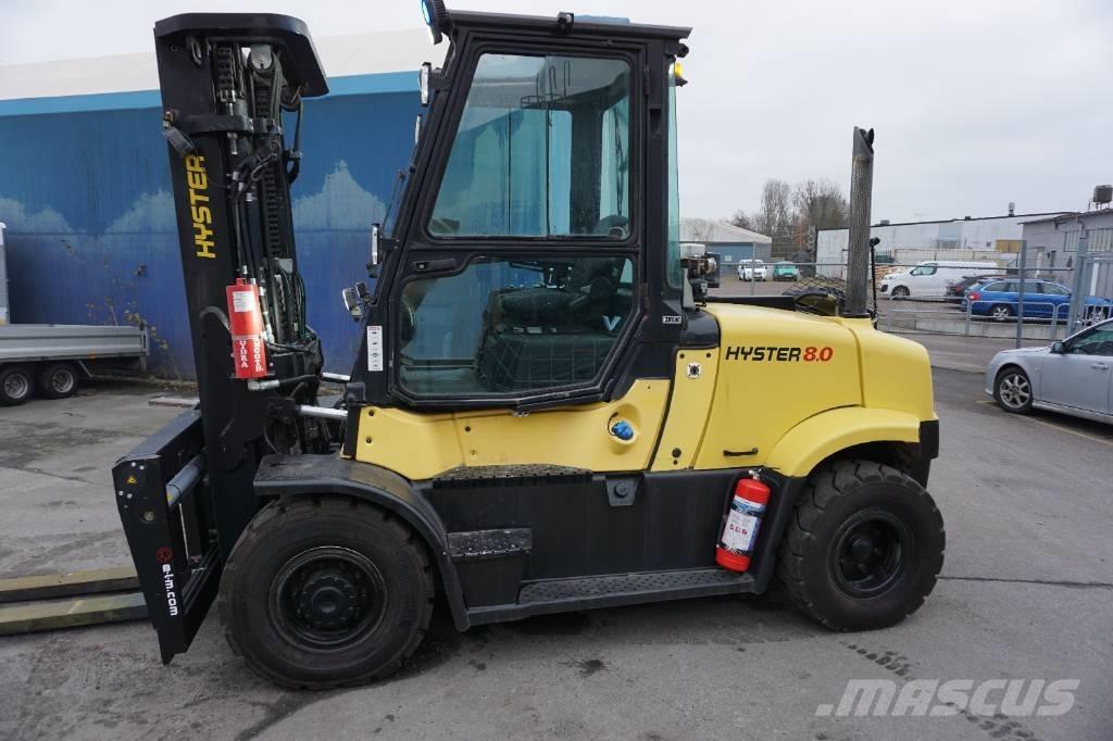 Hyster H8.0FT Diesel trucks