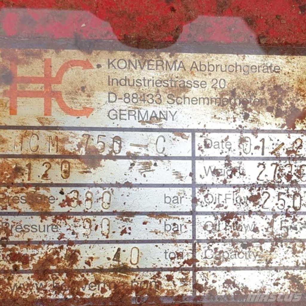  KONVERMA HCM 750C Cutters