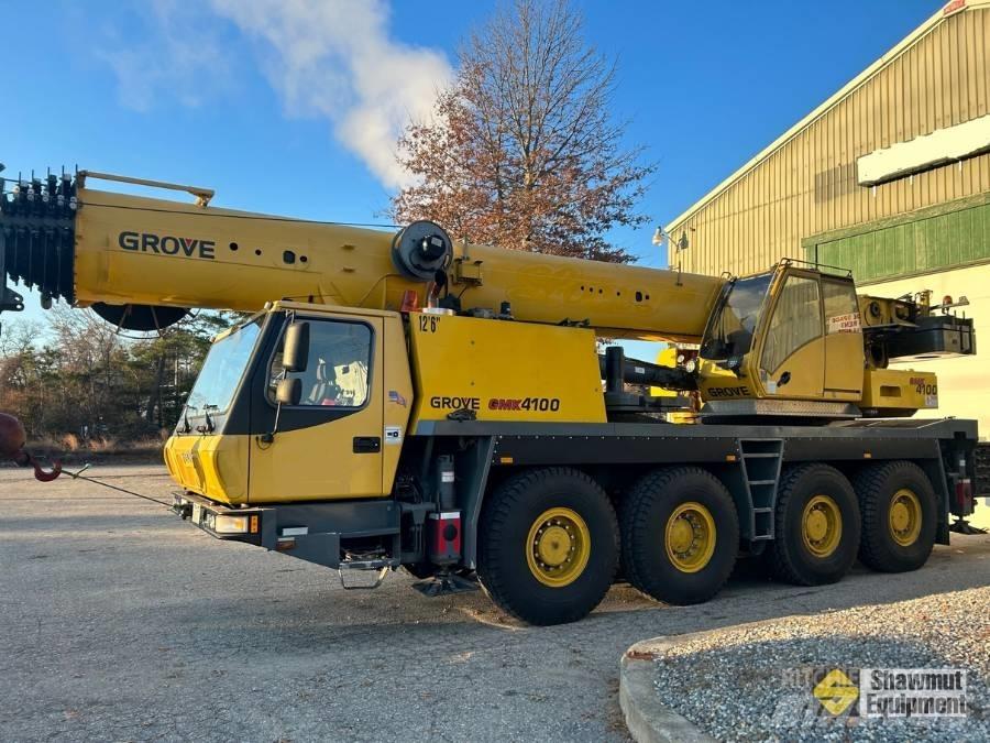 Grove GMK4100B All terrain cranes