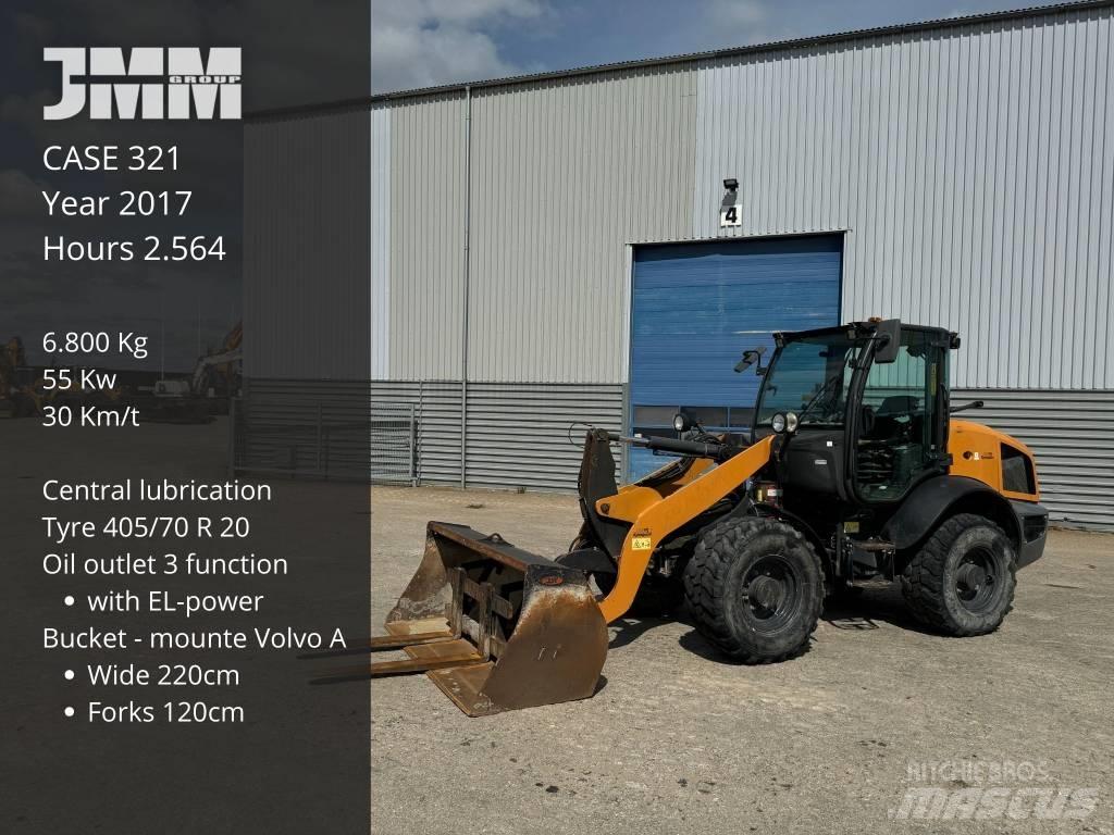 CASE 321 Wheel loaders