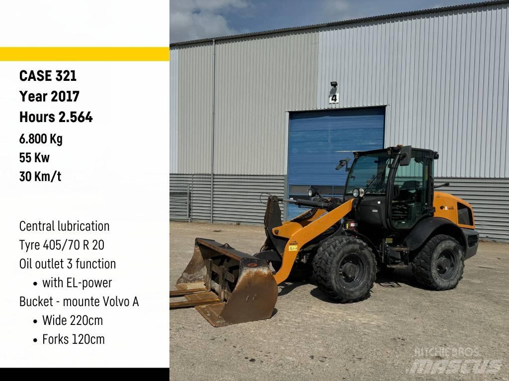 CASE 321 Wheel loaders