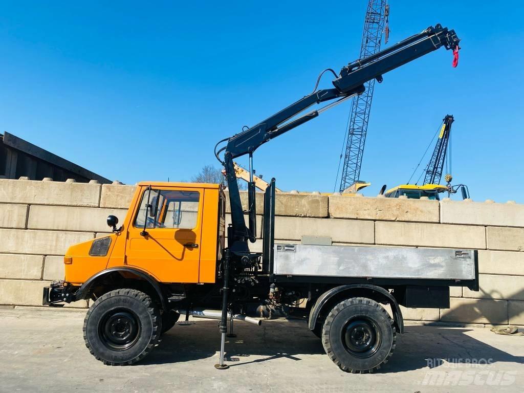 Mercedes-Benz u1000 Truck mounted cranes