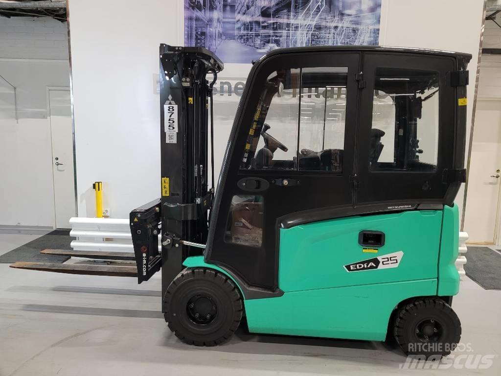 Mitsubishi FB 25 CN Electric forklift trucks