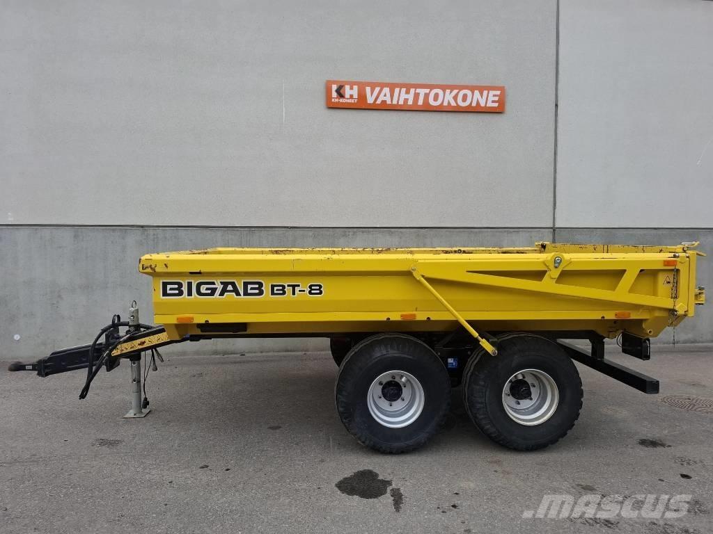 Bigab BT 8 Tipper trailers