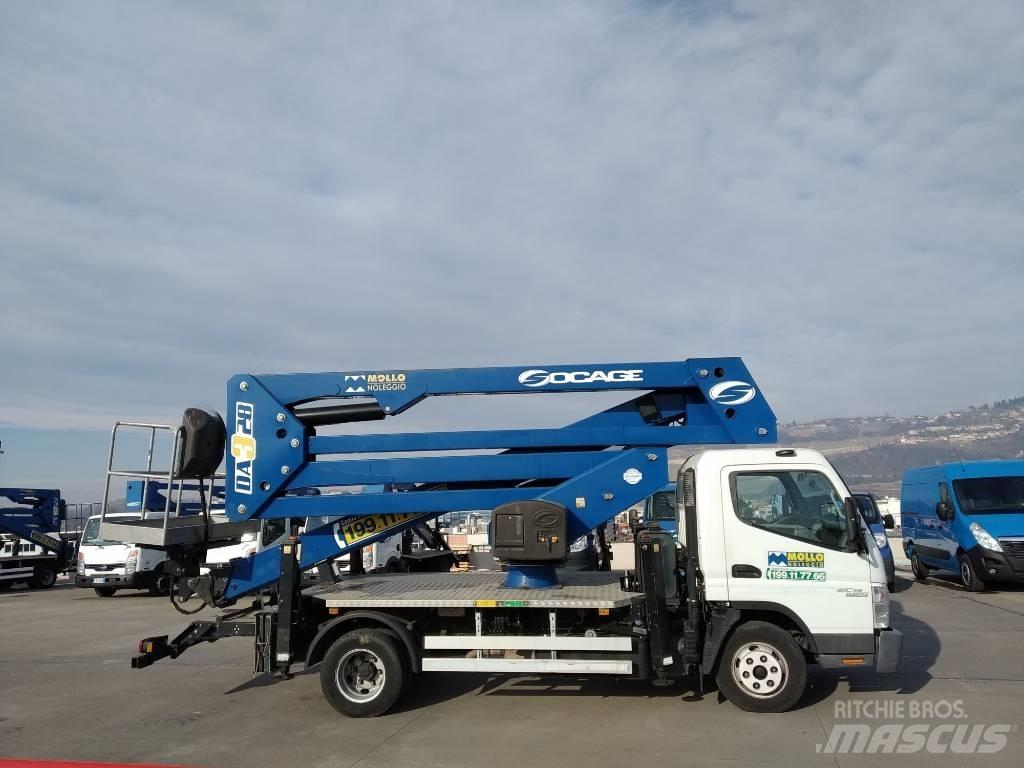Socage DA328 Truck mounted platforms