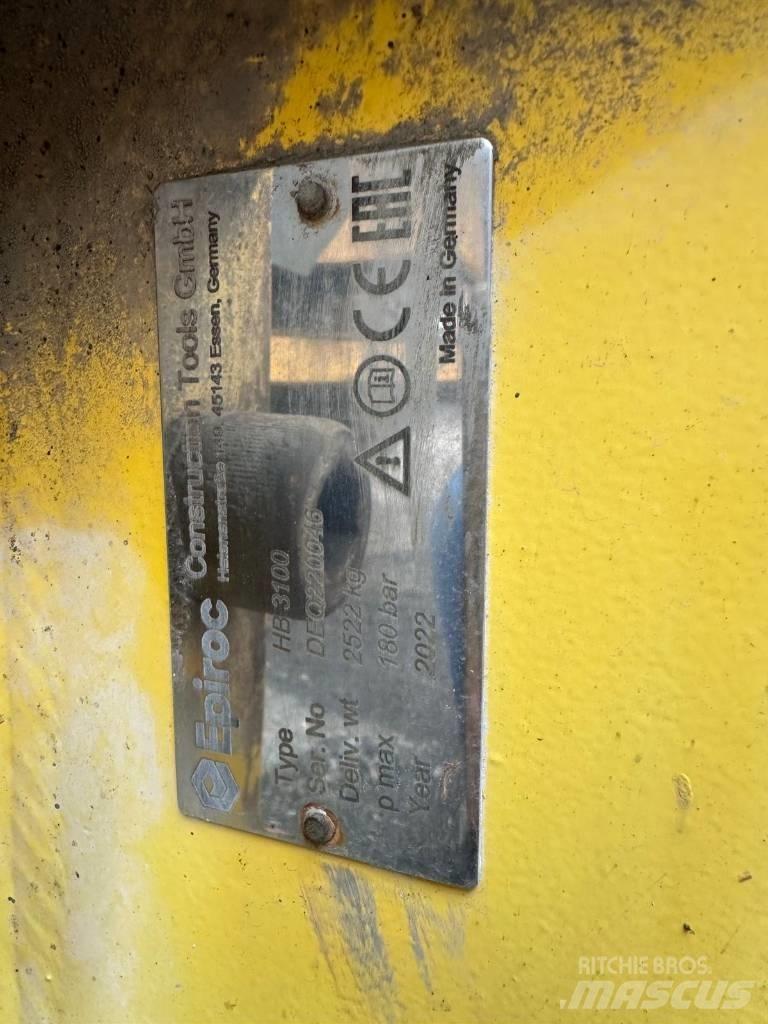 Epiroc HB 3100 Hammers / Breakers