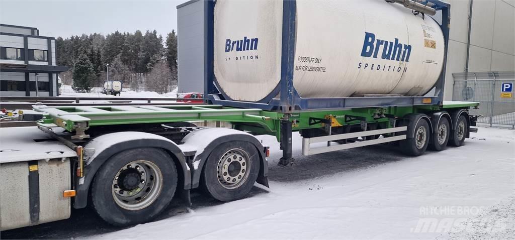  Grünwald GSC03 Flatbed/Dropside semi-trailers