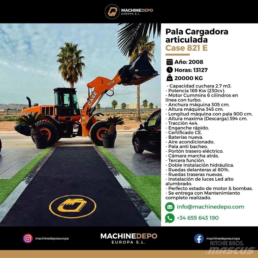 CASE 821 E Wheel loaders
