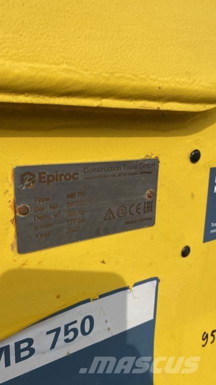 Epiroc MB750 Hammers / Breakers