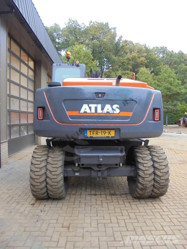 Atlas 150W Wheeled excavators